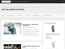 Tablet Screenshot of new-costumes.com